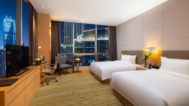 غرفة بريميوم بسريرين منفصلين، Holiday Inn Nanchang Riverside 4/6