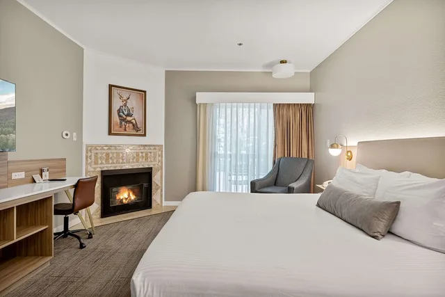 غرفة قياسية بسرير كينج لذوي الإعاقة، Chateau Big Bear Boutique Hotel, BW Signature Collection 1/5