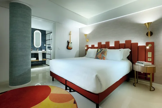 جناح استوديو بسرير كينج مع أريكة، Hard Rock Hotel Marbella 5/10