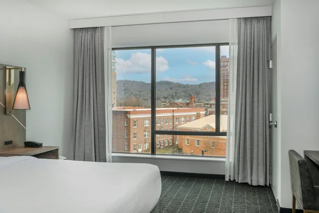 جناح بسرير كينج بإطلالة على المدينة بغرفتين، Embassy Suites by Hilton Asheville Downtown 1/2