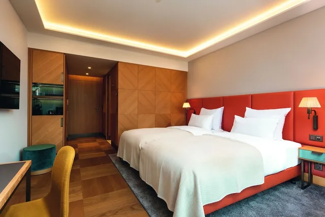 غرفة كلاسيكية بسرير فردي، Movenpick Hotel Basel 3/7