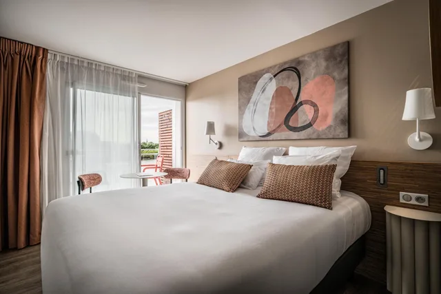 Classic, Double Bed, Sauna, Balcony، Thalazur Carnac 3/8