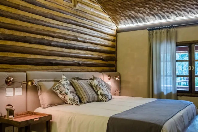 Chalet, King Bed, Hydromassage، Pousada Tankamana 2/3