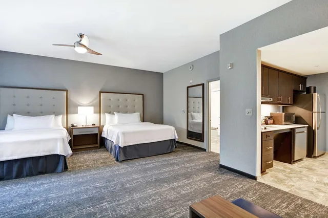 2 Bedrooms, Suite, 1 King or 2 Queen Beds، Homewood Suites by Hilton Poughkeepsie 4/7