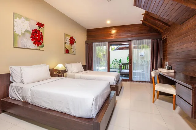كوخ بسرير مزدوج بإطلالة على الحديقة، FRii Resort Gili Trawangan 1/2