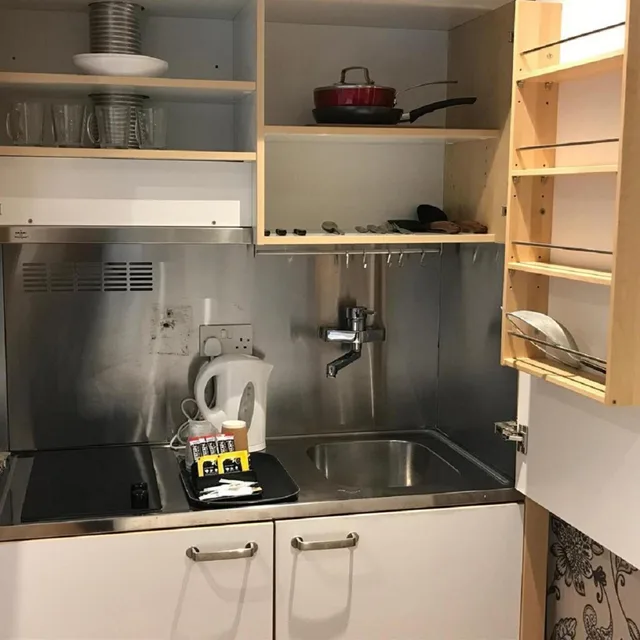 استوديو مريح ثلاثي بسرير مزدوج وسرير فردي، Msk Hotel 82 London 9/9