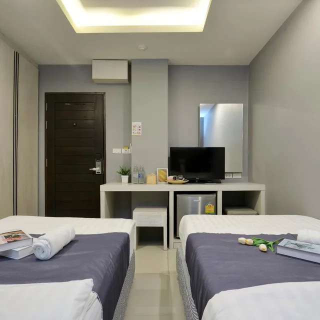 غرفة سوبيريور بسرير فردي، De Lux Bangkok Hotel 4/6