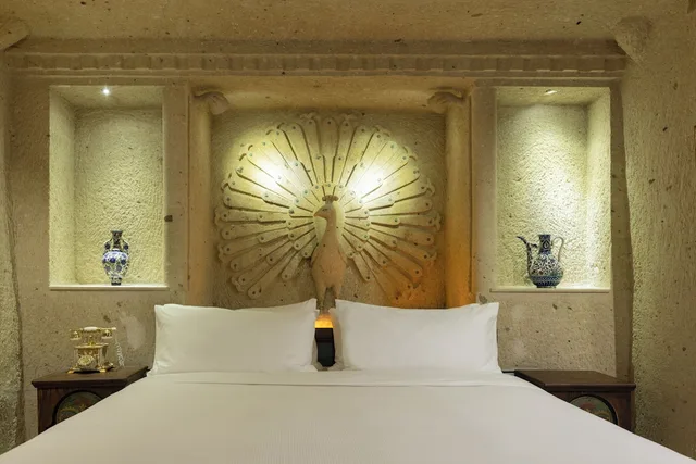 جناح جونيور بسرير كينج، Elika Cave Suites Cappadocia, Curio Collection by Hilton 3/10