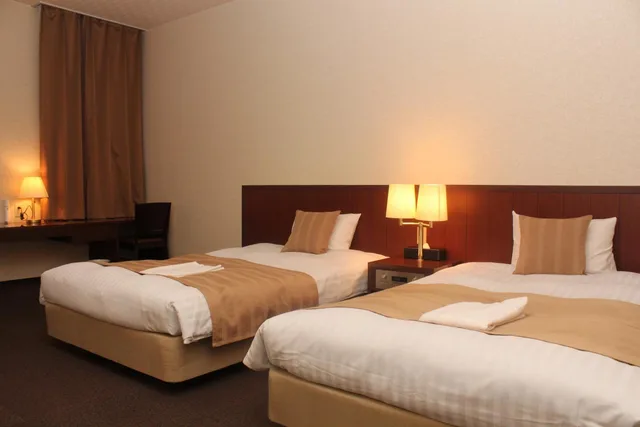 غرفة كبيرة بسريرين منفصلين، Asahikawa Toyo Hotel 5/10