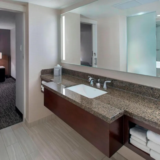 1 Bedroom, Executive, Suite, King Bed, Concierge Level، Newark Liberty International Airport Marriott 2/2