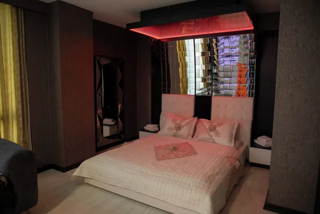 جناح استوديو بريميوم بسرير كوين للمدخنين، Hera Suit Atasehir 3/10