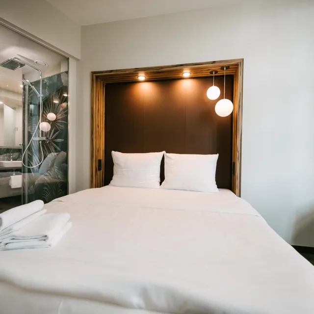 غرفة قياسية بسرير مزدوج، Travel24 Hotel Leipzig City 1/10