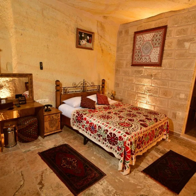 غرفة ديلوكس بسرير مزدوج، Nostalji Cave Suit Hotel 5/10