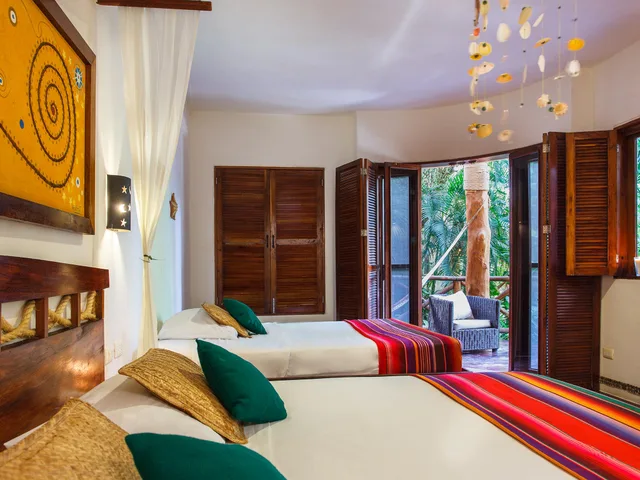 غرفة جونيور ثلاثية بإطلالة على الحديقة، Villas Hm Paraiso Del Mar 3/3