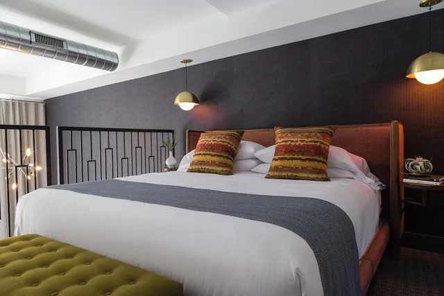 جناح سيغنتشر بسرير كينج مع أريكة، The Hotel Salem 1/1