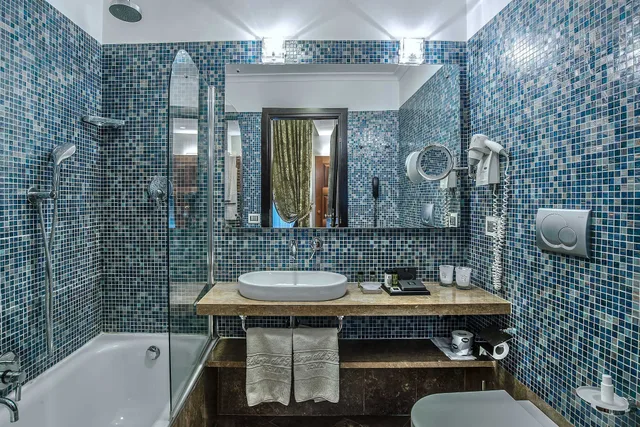 غرفة قياسية بسريرين منفصلين، Albergo Del Senato 8/10