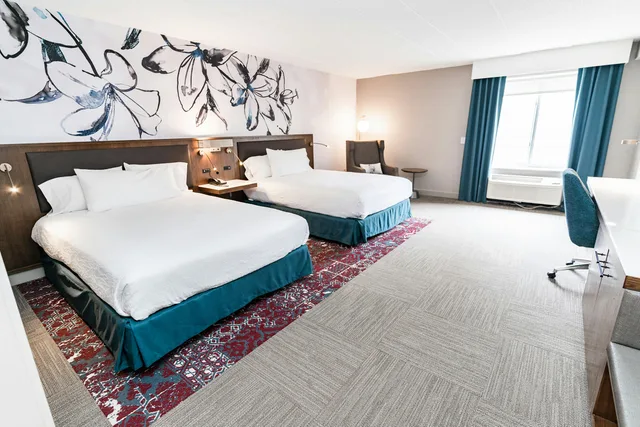 غرفة بسريرين كوين لذوي الإعاقة، HILTON GARDEN INN FAIRFAX 1/8