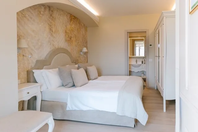 غرفة سوبيريور بسرير مزدوج بشرفة، Relais Villa Porta 4/10