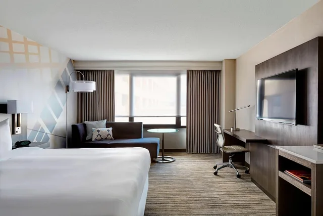 غرفة بسرير كينج، San Francisco Airport Marriott Waterfront 8/12