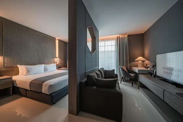 جناح كلاسيكي بغرفة نوم واحدة، Mandarin Eastville Pattaya 1/1