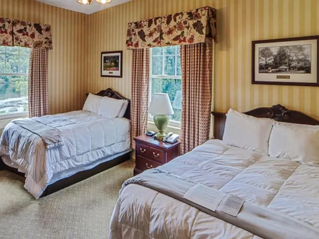 غرفة قياسية بسرير مزدوج، The Shawnee Inn And Golf Resort 1/7