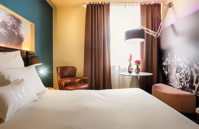 غرفة اقتصادية بسريرين منفصلين، NYX Hotel Mannheim 9/10