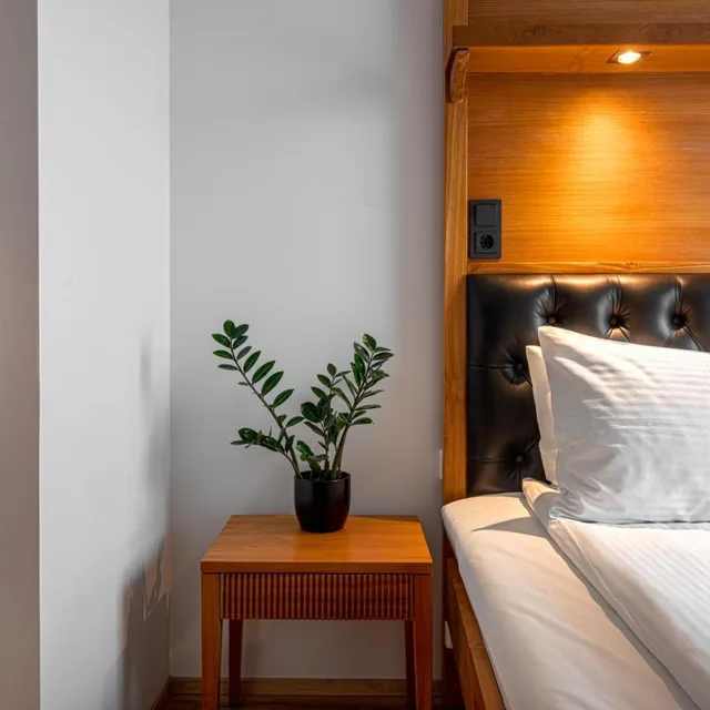 غرفة بسرير مزدوج بإطلالة على المدينة، Hotel Von 7/10