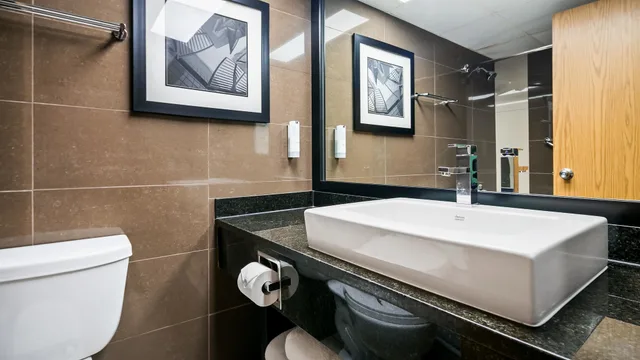 Standard, King Bed, Sofa, Village Park Inn Calgary 5/7