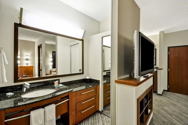 غرفة بسريرين مزدوجين مع أريكة، Hyatt Place Tampa Airport/Westshore 7/9