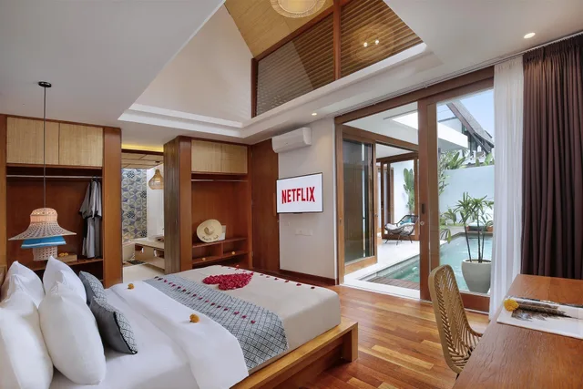 فيلا بسرير كينج بغرفتي نوم بمسبح خاص، Sanora Villa Sanur by Ini Vie Hospitality 1/2