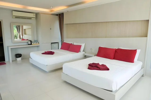 غرفة عائلية رباعية، Silver Sand Samed Hotel & Resort 1/1