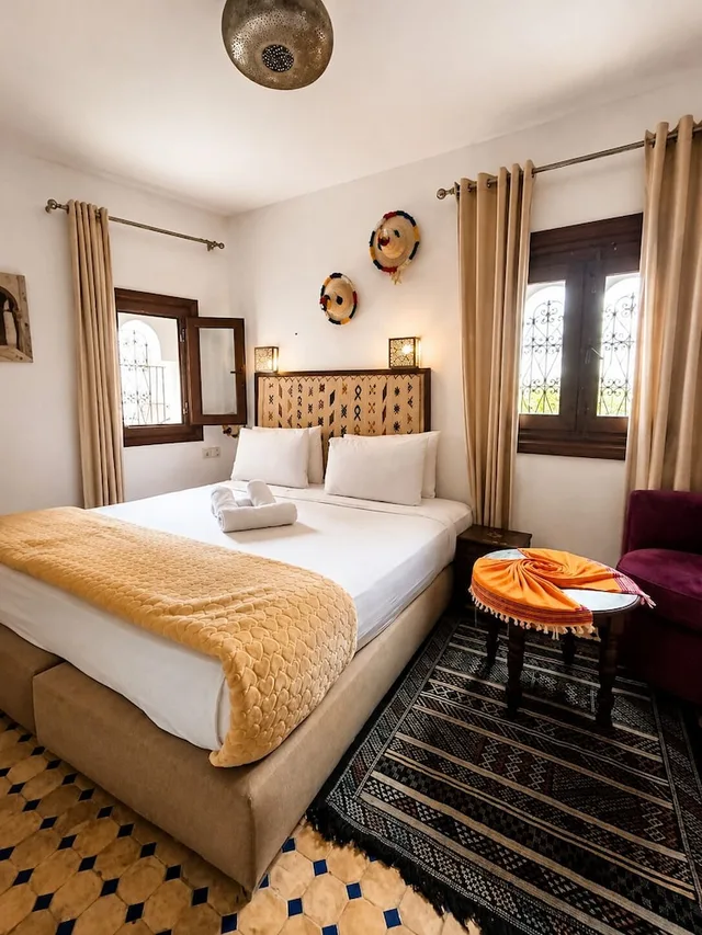 غرفة سوبيريور بسرير كينج، Riad Zaitouna Chaouen 6/10