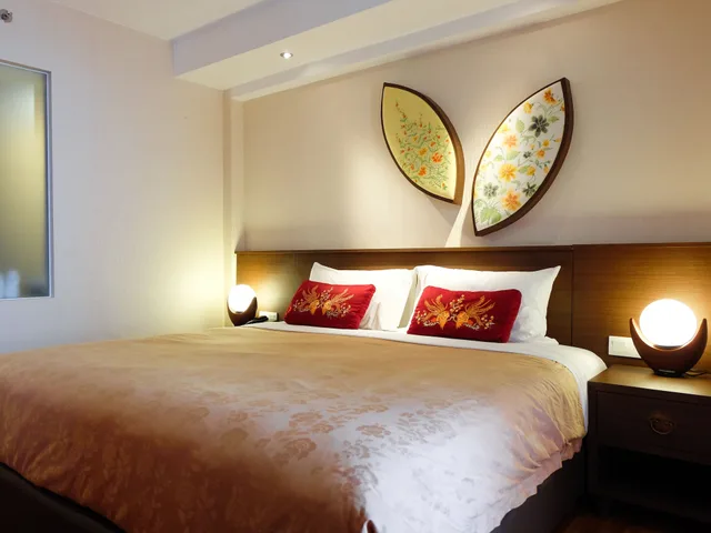جناح جونيور بسرير كينج وسرير فردي، The Atanaya Hotel Bali 8/10