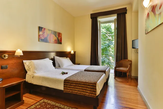 غرفة قياسية بسرير مزدوج أو سريرين منفصلين، Hotel Residence Torino Centro 2/8