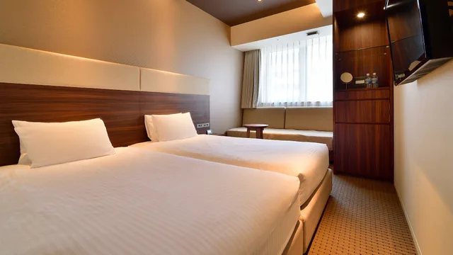 غرفة بسريرين منفصلين، Hotel Aqua Citta Naha by WBF 1/5