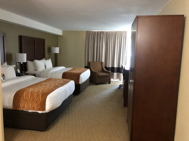 غرفة قياسية بسريرين مزدوجين، Comfort Inn and Suites Near Danville Mall 3/8