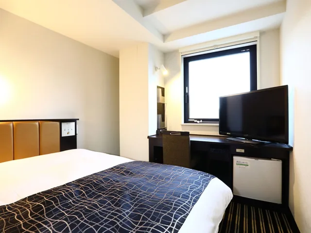 Room, Double Bed, Apa Hotel Shintomicho-Ekimae 3/8