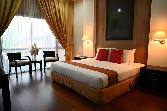 جناح تنفيذي بإطلالة على المسبح بغرفة نوم واحدة، Permai Hotel 1/1
