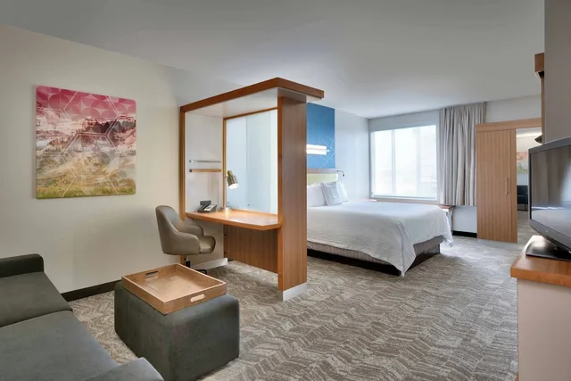 جناح بسرير كينج مع أريكة لذوي الإعاقة، Springhill Suites Salt Lake City Draper 4/10