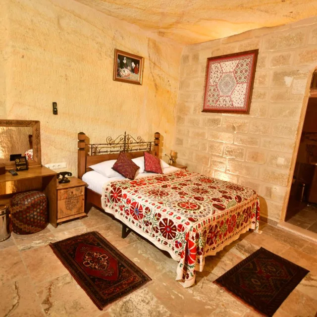 غرفة ديلوكس بسرير مزدوج، Nostalji Cave Suit Hotel 2/10