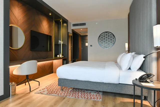غرفة بريميوم بسرير كينج مع دخول الصالة، Crowne Plaza Ankara, an IHG Hotel 5/6