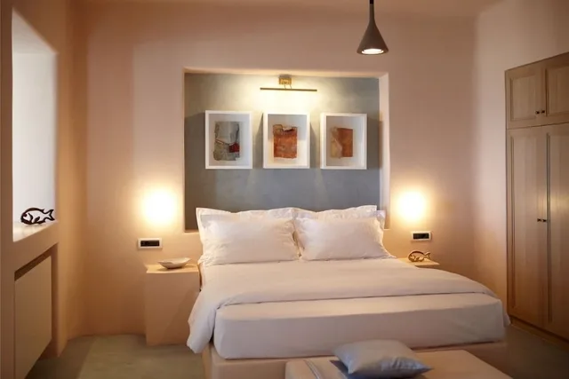 جناح استوديو سوبيريور بسرير كينج مع أريكة بمسبح خاص، Voreina Gallery Suites 2/3