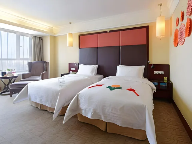 غرفة بزنس بسريرين منفصلين، Changchun Huatian Hotel 1/1
