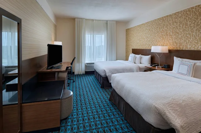 غرفة بسريرين كوين، Fairfield Inn Suites Dublin 1/2