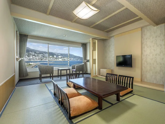 Japanese, Ocean, 5 Futon Beds, Tatami، Hotel New Akao 2/4