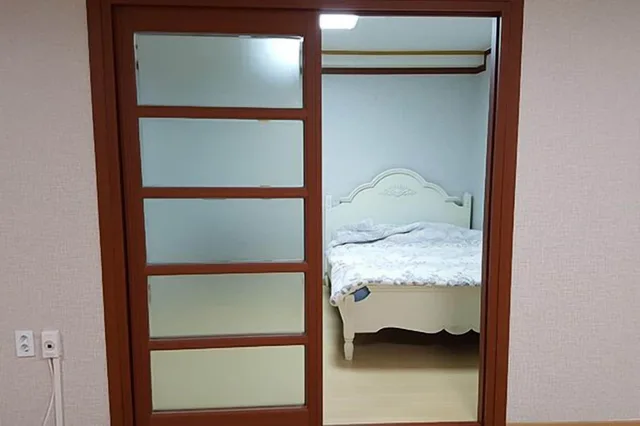 Garden, 3 Futon Beds, Bunk Bed, 3 Double Beds، Pocheon Bluesky Pension 4/4