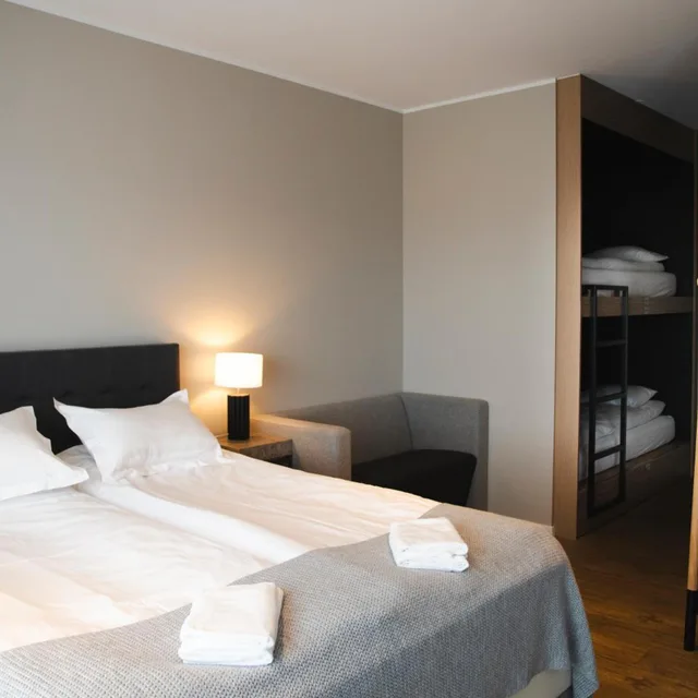 غرفة عائلية كبيرة، Hotel Vesturland 1/8