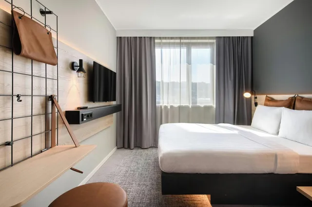 غرفة قياسية بسريرين منفصلين، Moxy Stuttgart Feuerbach 1/5