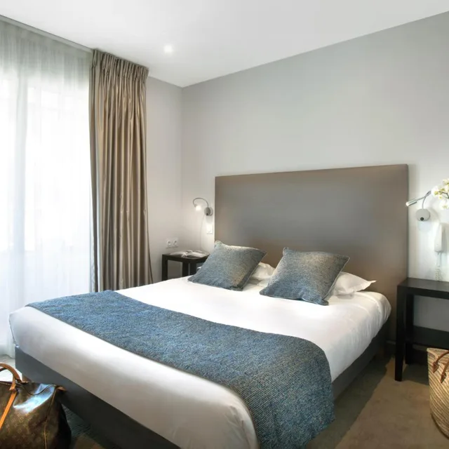 غرفة بسرير مزدوج بشرفة، HOTEL LE COTTAGE 2/10