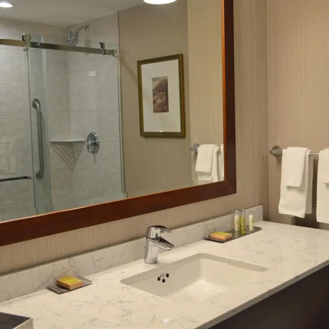 2 Rooms, Suite, King Bed, 2 Queen Beds, Us Falls View, City View، DoubleTree Fallsview Resort & Spa by Hilton - Niagara Falls 5/5